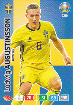 Ludwig Augustinsson Sweden Panini UEFA EURO 2020#324